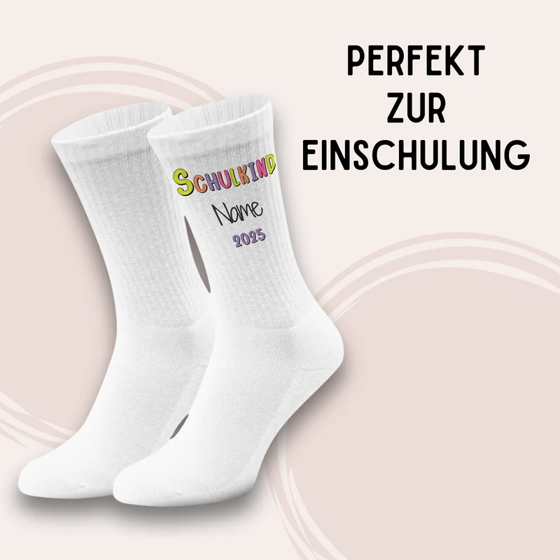Socken Schulkind - Ein Geschenk für den ersten Schultag