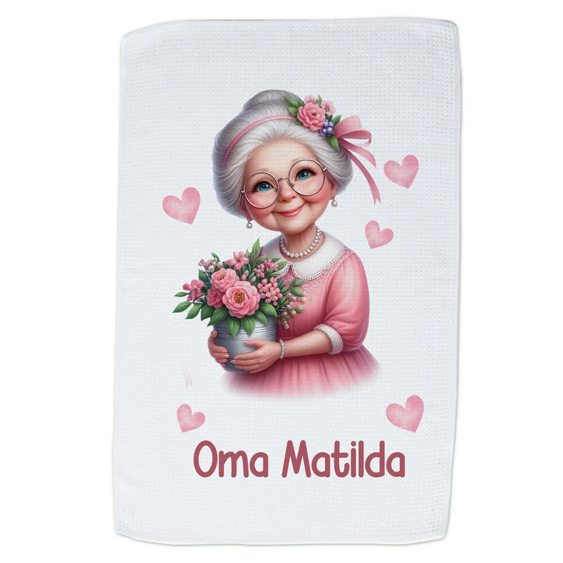 Geschirrtuch Oma Matilda - Für liebevolle Küchenmomente