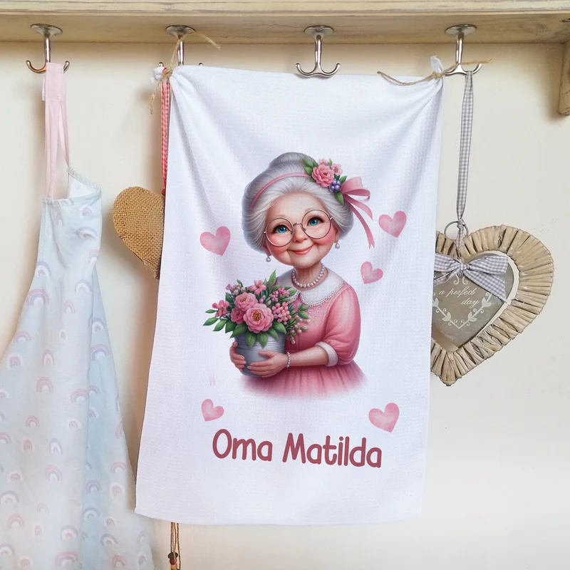 Geschirrtuch Oma Matilda - Für liebevolle Küchenmomente