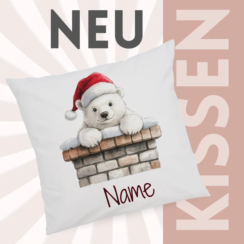 Kissenbezug Eisbär