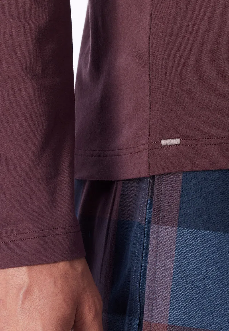 Langarmshirt Rundhals