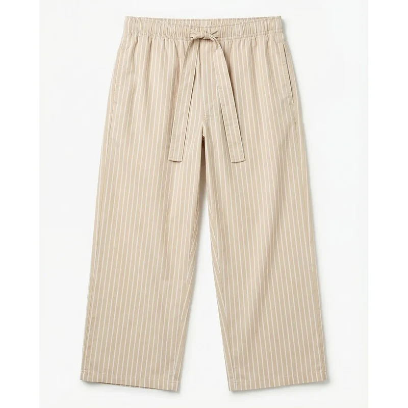 Sleep Pant — Latte Stripe