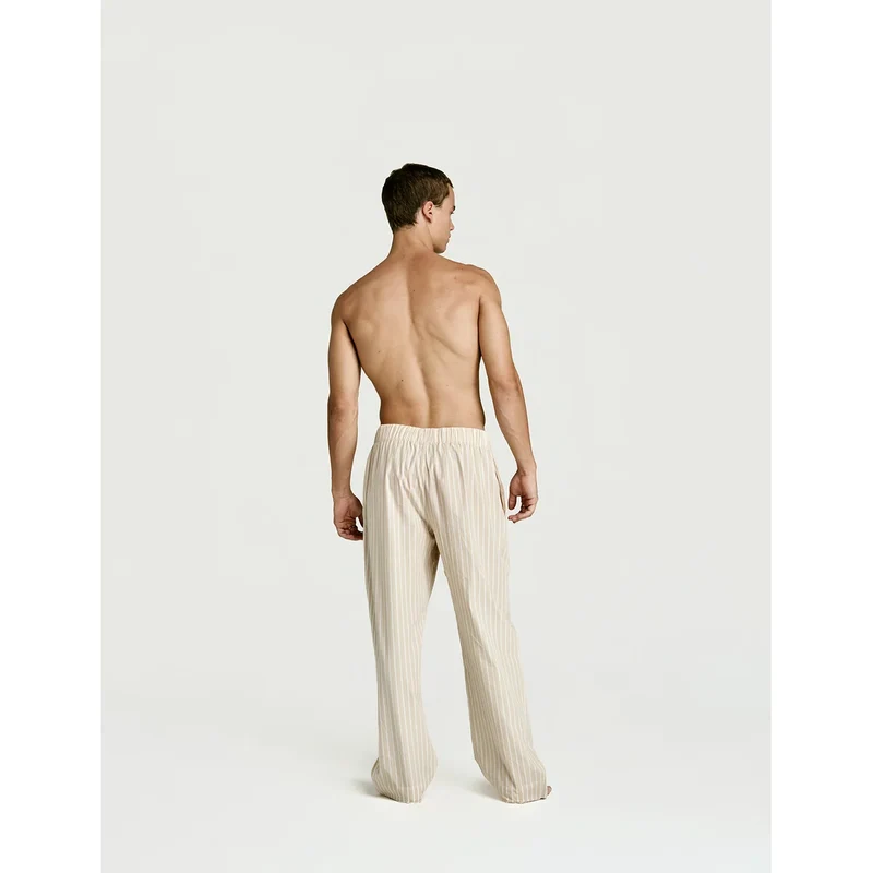 Sleep Pant — Latte Stripe