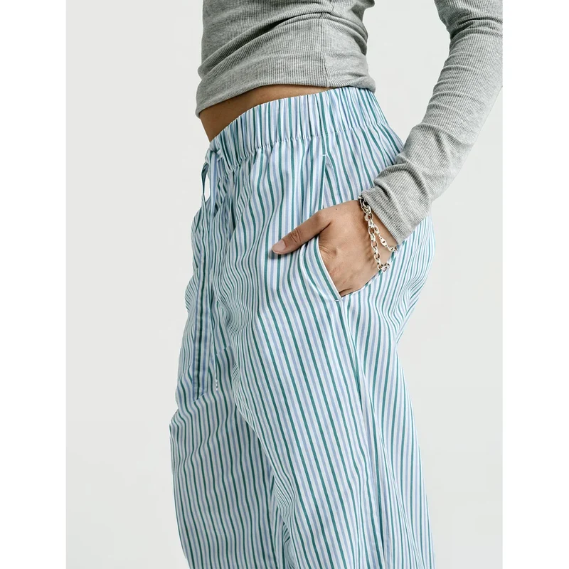 Sleep Pant — Green Stripe