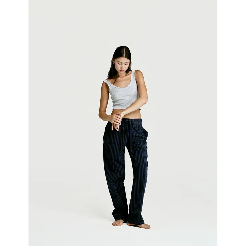 Sleep Pant — Navy Stripe