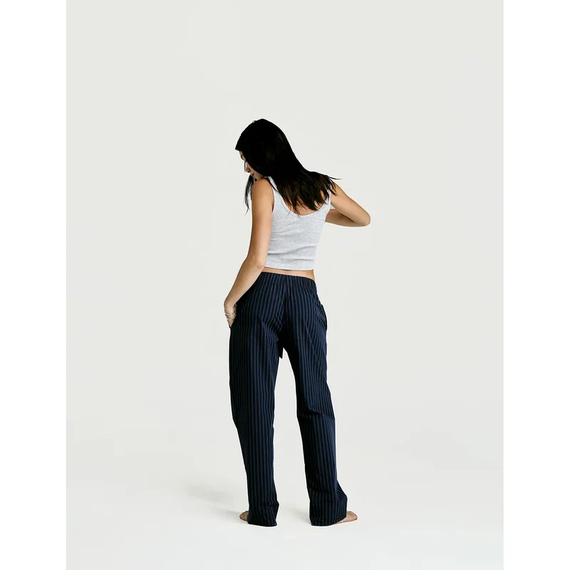Sleep Pant — Navy Stripe