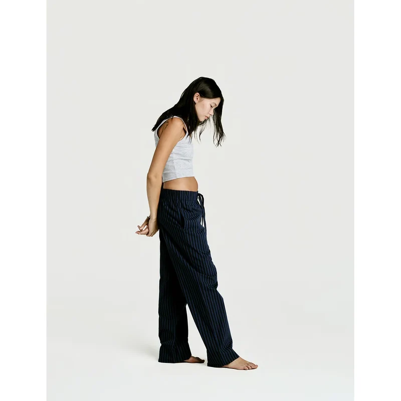 Sleep Pant — Navy Stripe