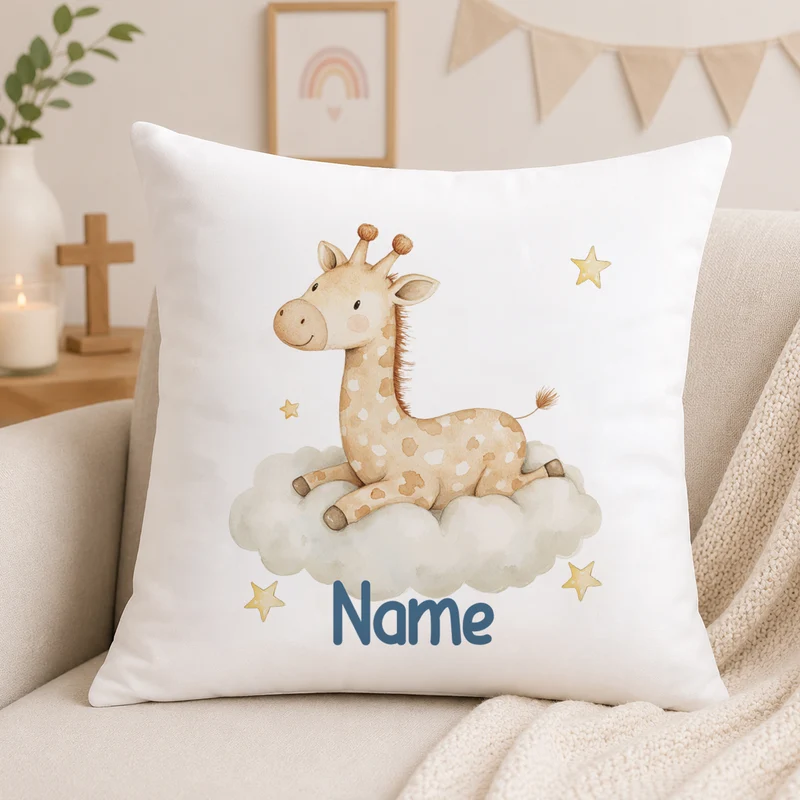 Kissenbezug Giraffe - Kuschelige Träume für dein Kind