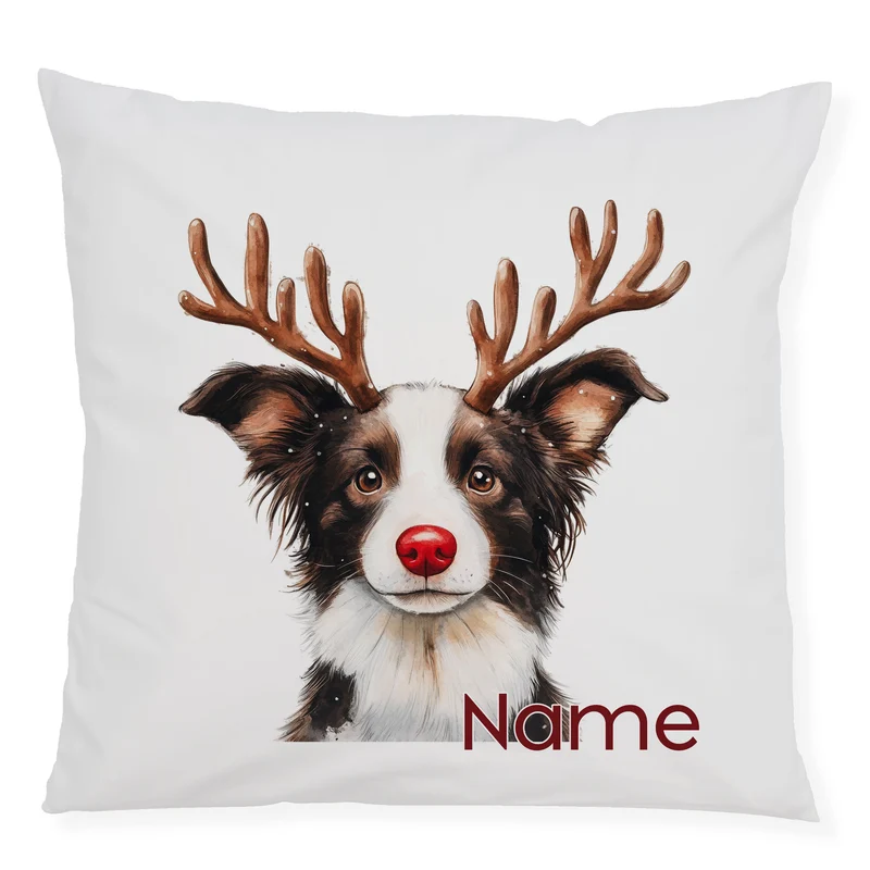 Kissenbezug Weihnachten Border Collie