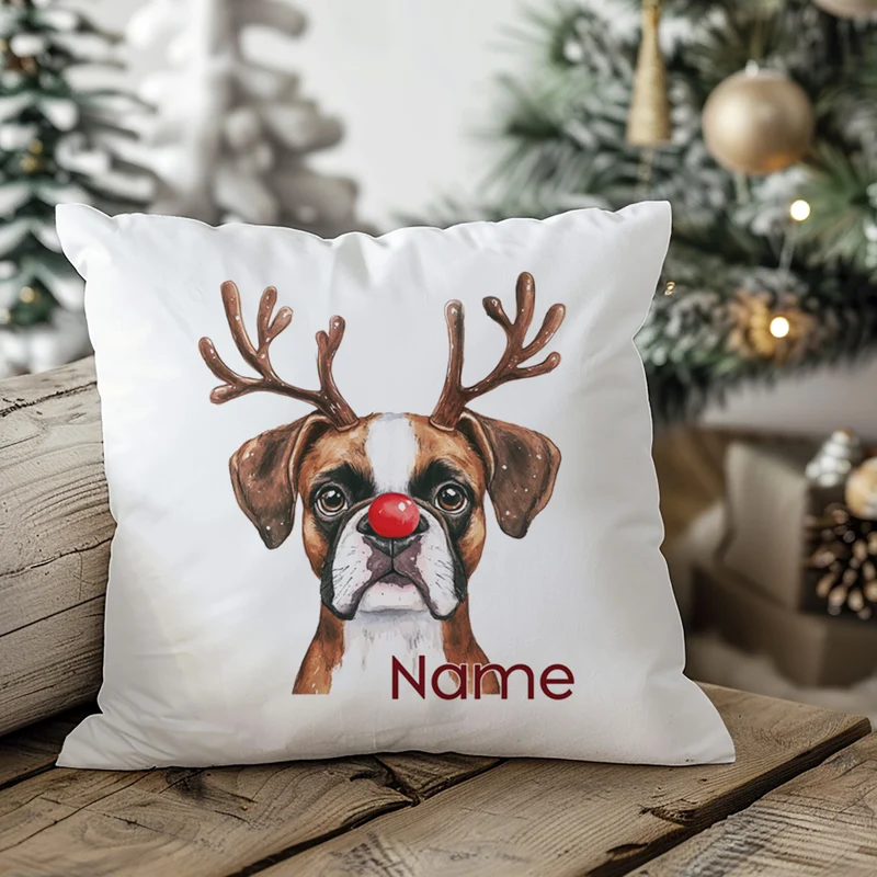 Kissenbezug Weihnachten Boxer