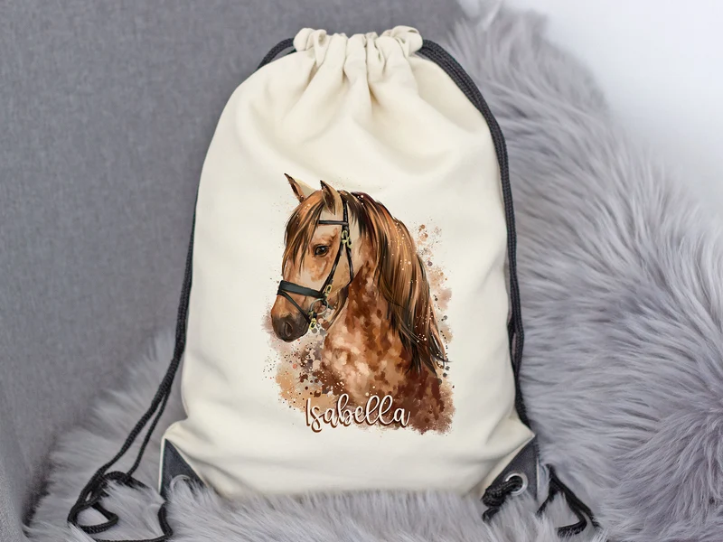 Turnbeutel Pferd