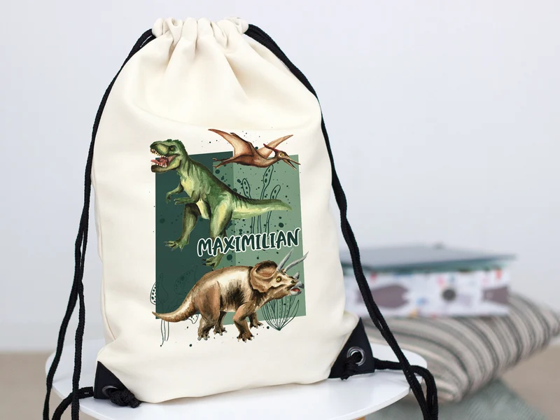 Turnbeutel Dinosaurier Abenteuer