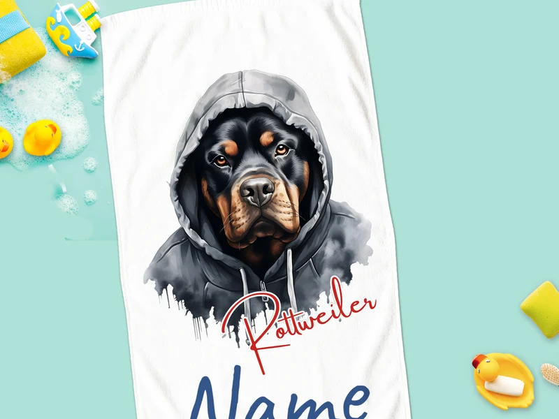 Handtuch Rottweiler
