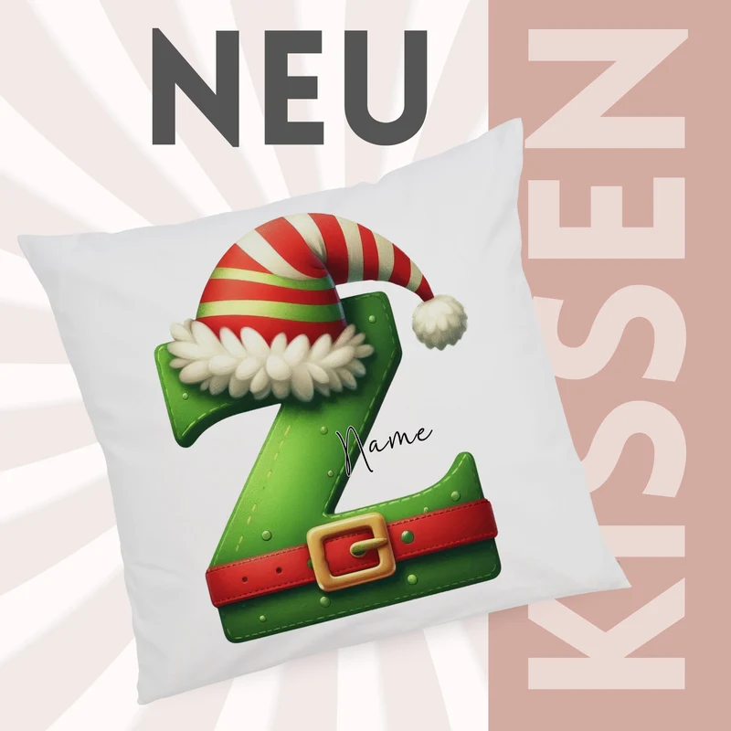 Kissenbezug Buchstabe Z