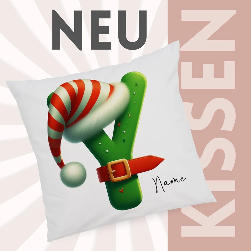 Kissenbezug Buchstabe Y