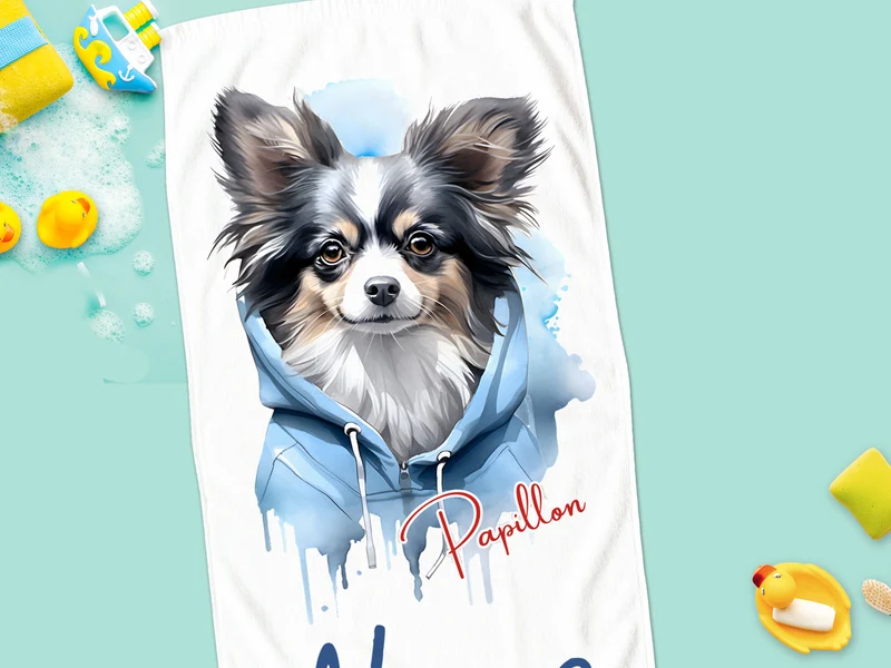 Handtuch Papillon - Für Hundeliebe und Individualität