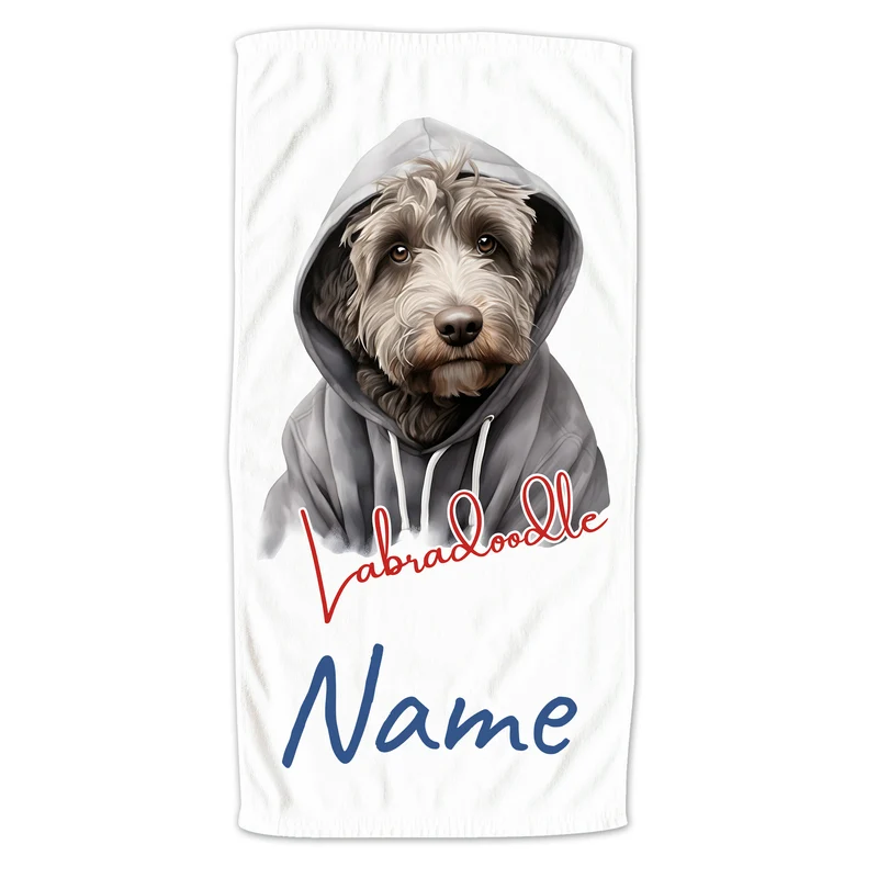 Handtuch Labradoodle - Für Hundeliebhaber