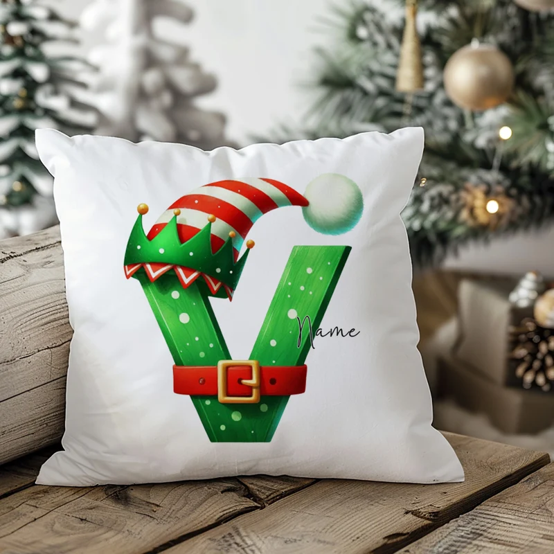 Kissenbezug Buchstabe V