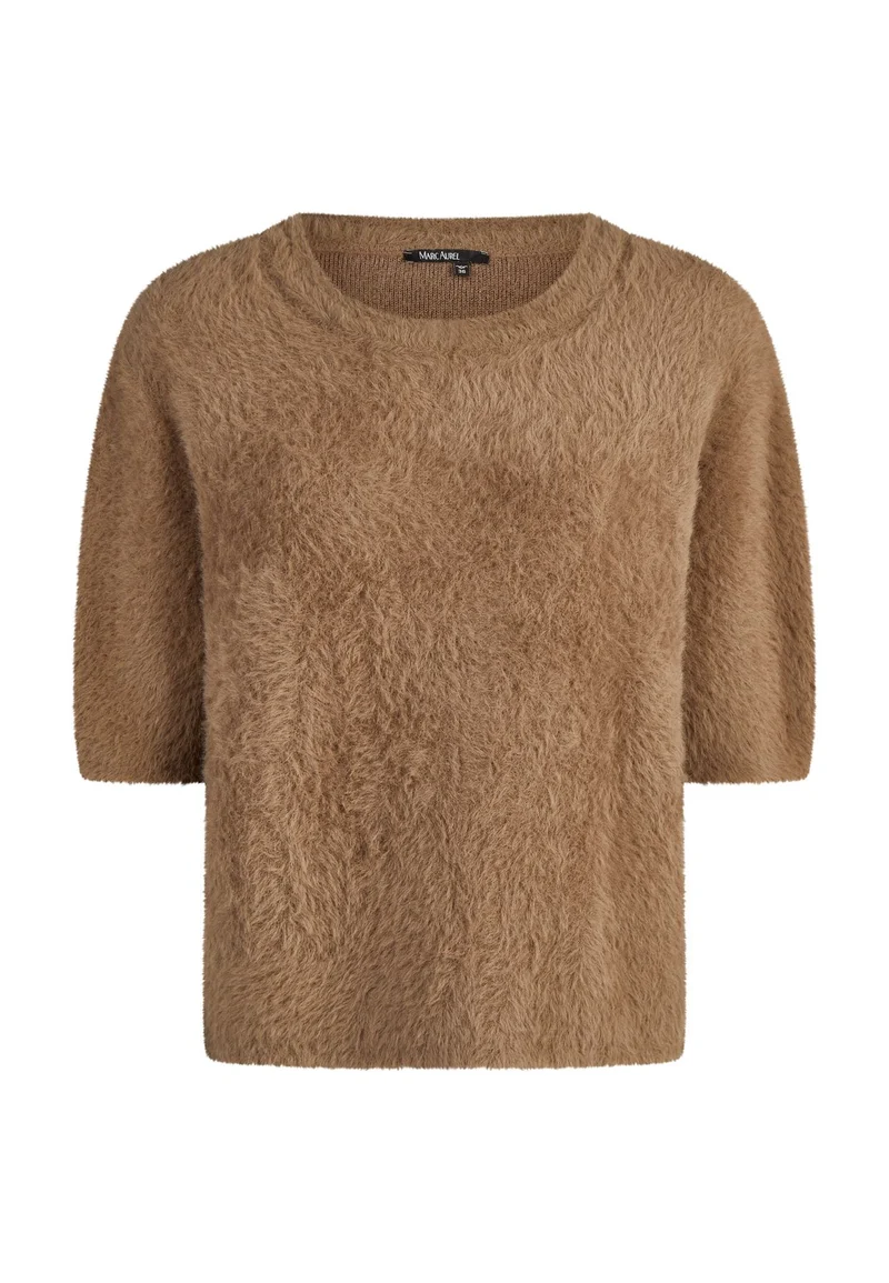 Pullover in Pelzoptik