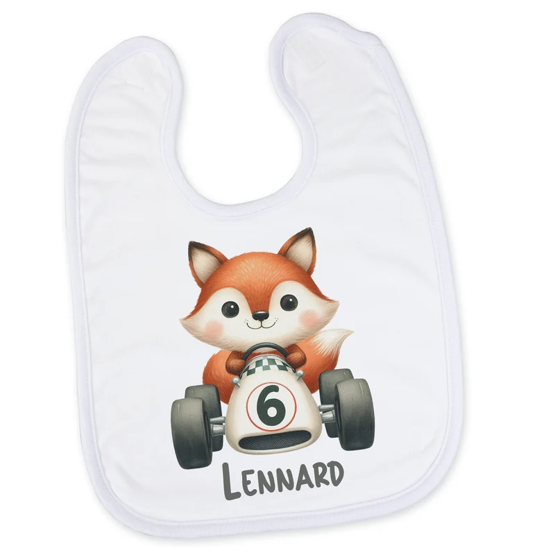 Baby Lätzchen mit Fuchs-Motiv