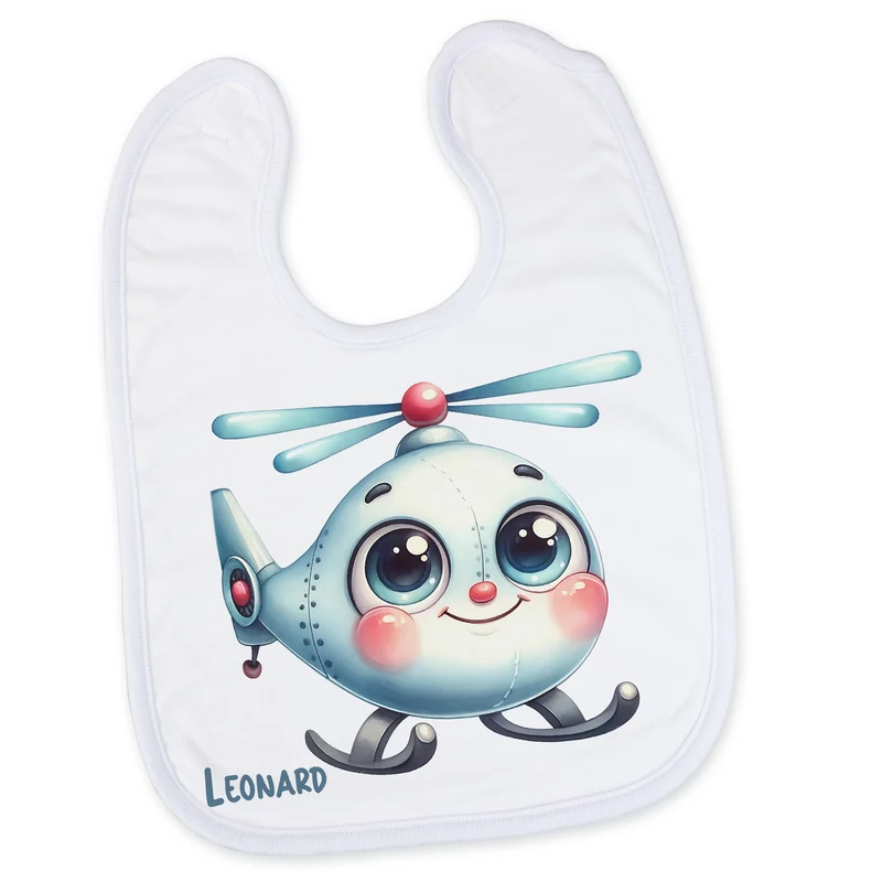 Baby Lätzchen Helikopter
