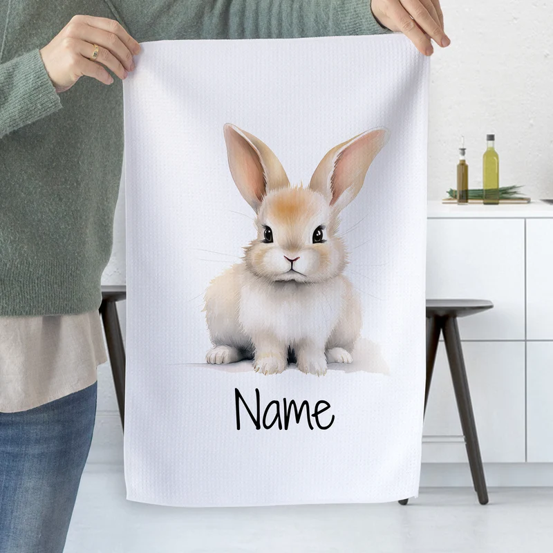 Geschirrtuch Hase