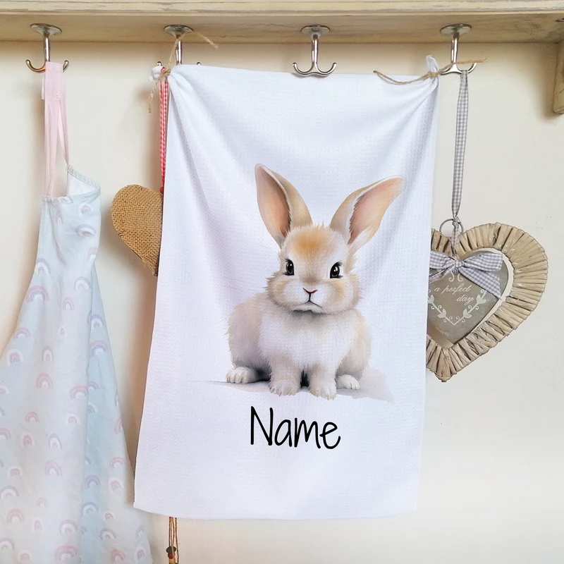 Geschirrtuch Hase