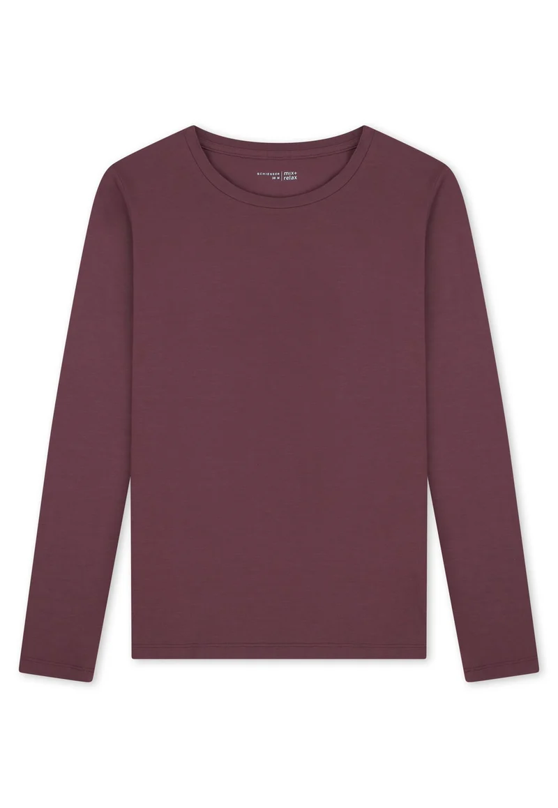 Shirt langarm Rundhals