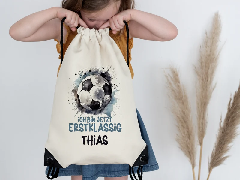 Turnbeutel Fußball - Für kleine Champions