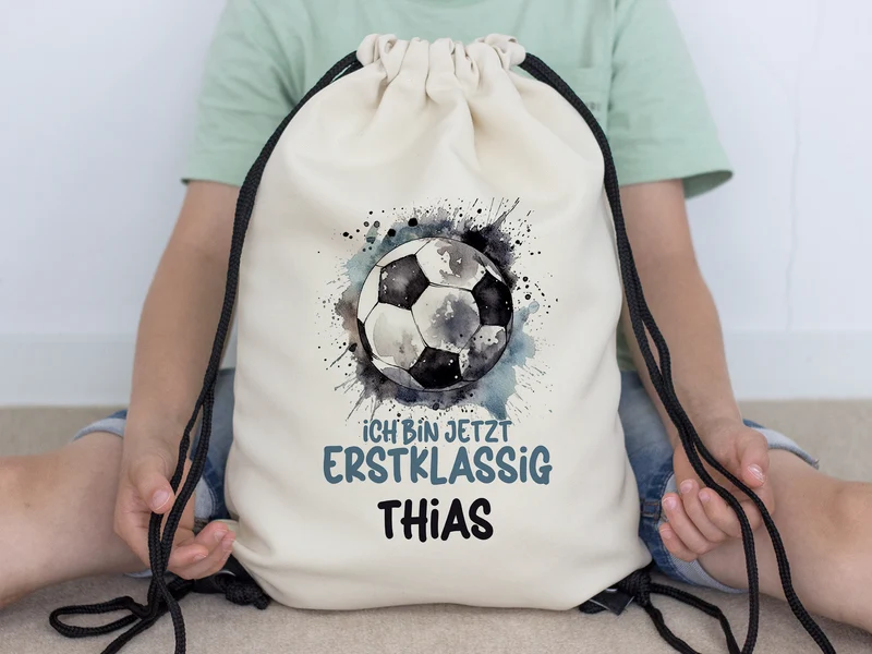 Turnbeutel Fußball - Für kleine Champions