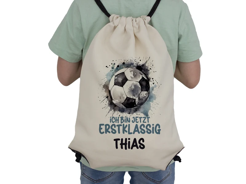 Turnbeutel Fußball - Für kleine Champions