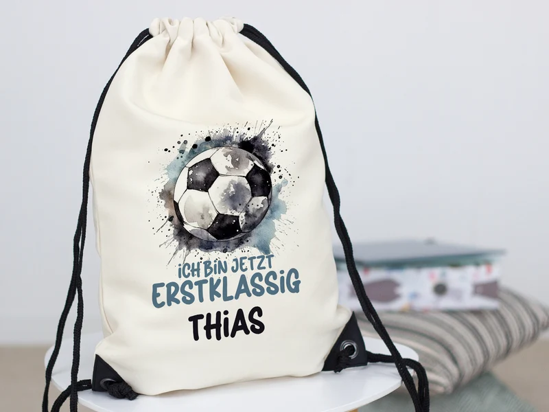 Turnbeutel Fußball - Für kleine Champions
