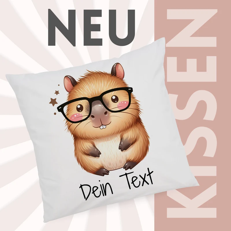 Kissenbezug Capybara