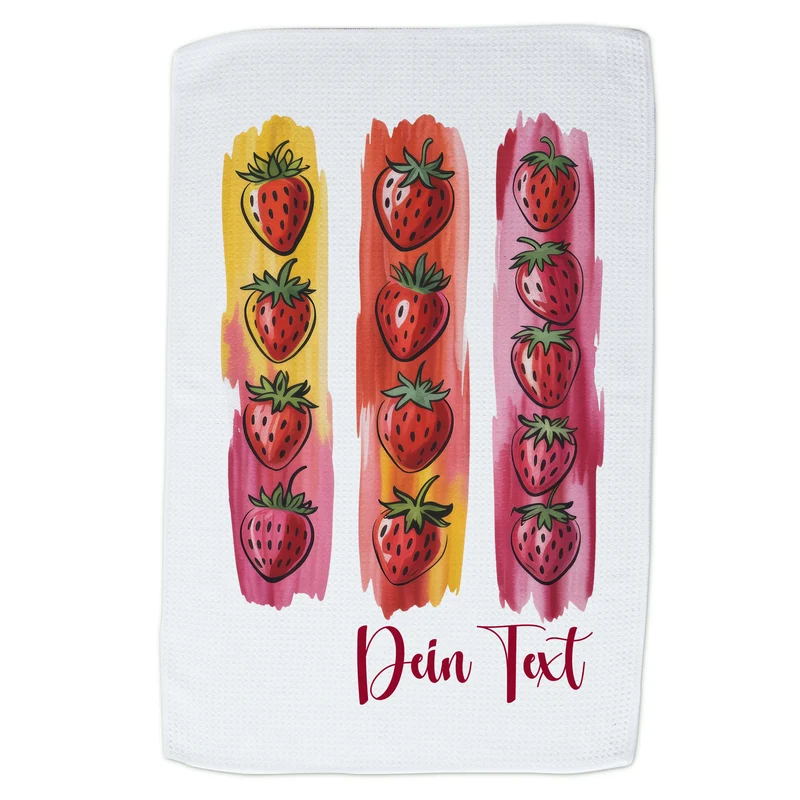Geschirrtuch Erdbeeren