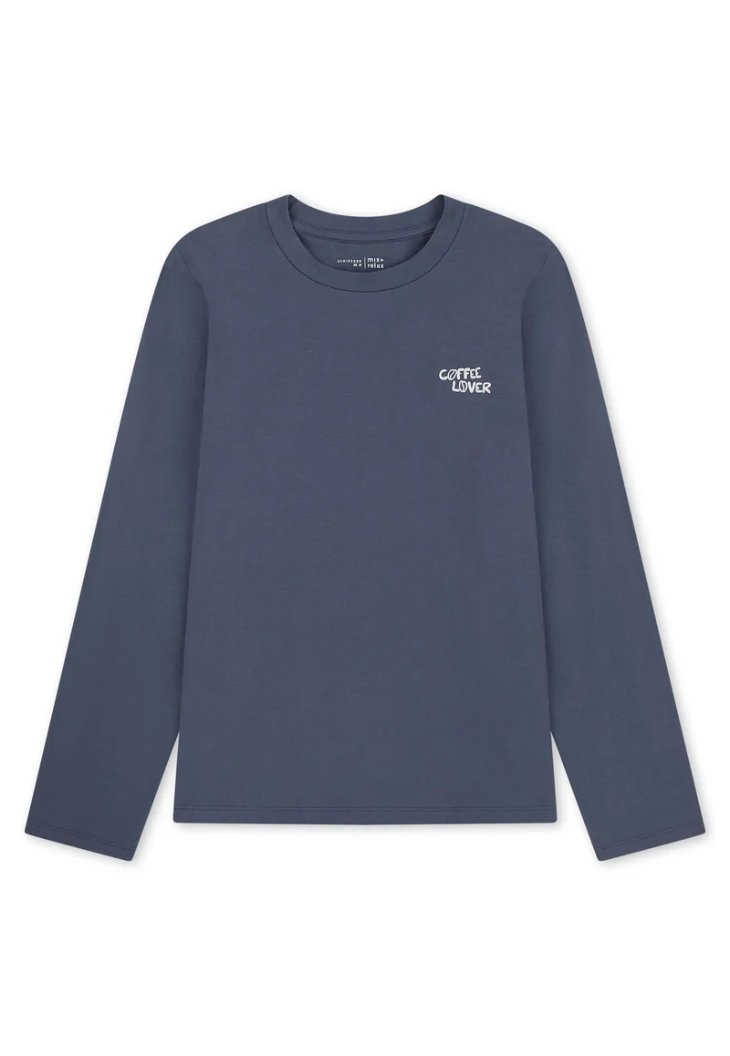 Shirt langarm Rundhals