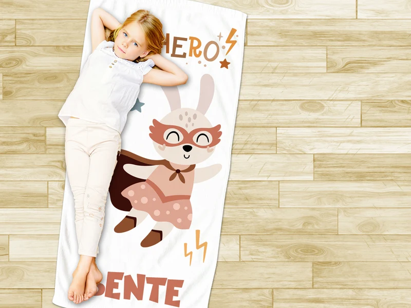 Handtuch Heldin Bente - Für kleine Abenteurer
