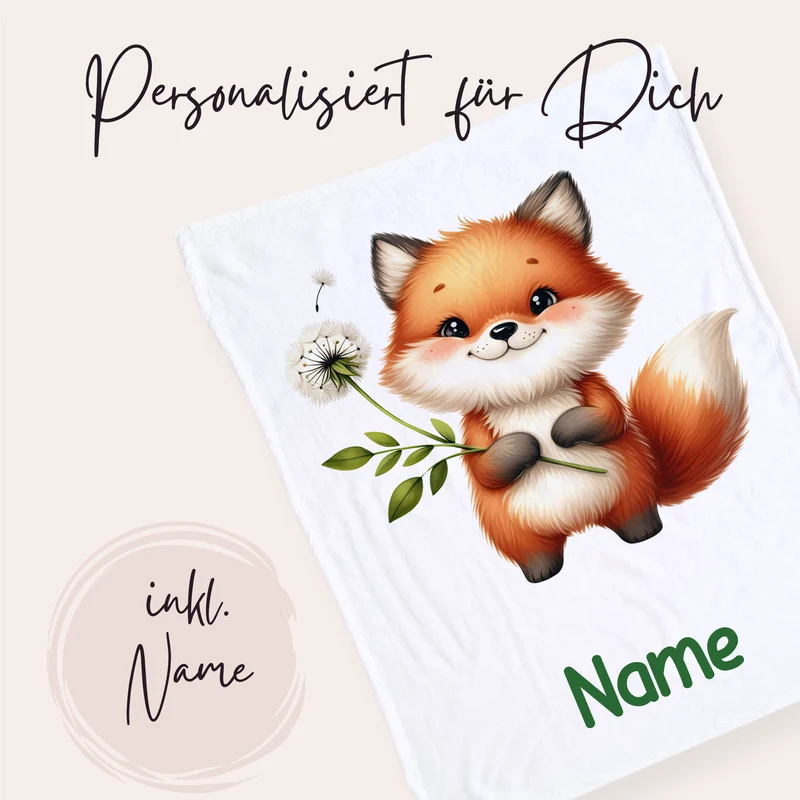 Babydecke Fuchs