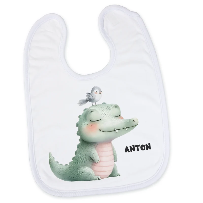 Lätzchen Krokodil