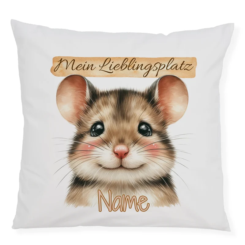 Kissenbezug Maus Lieblingsplatz