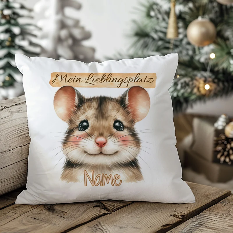 Kissenbezug Maus Lieblingsplatz