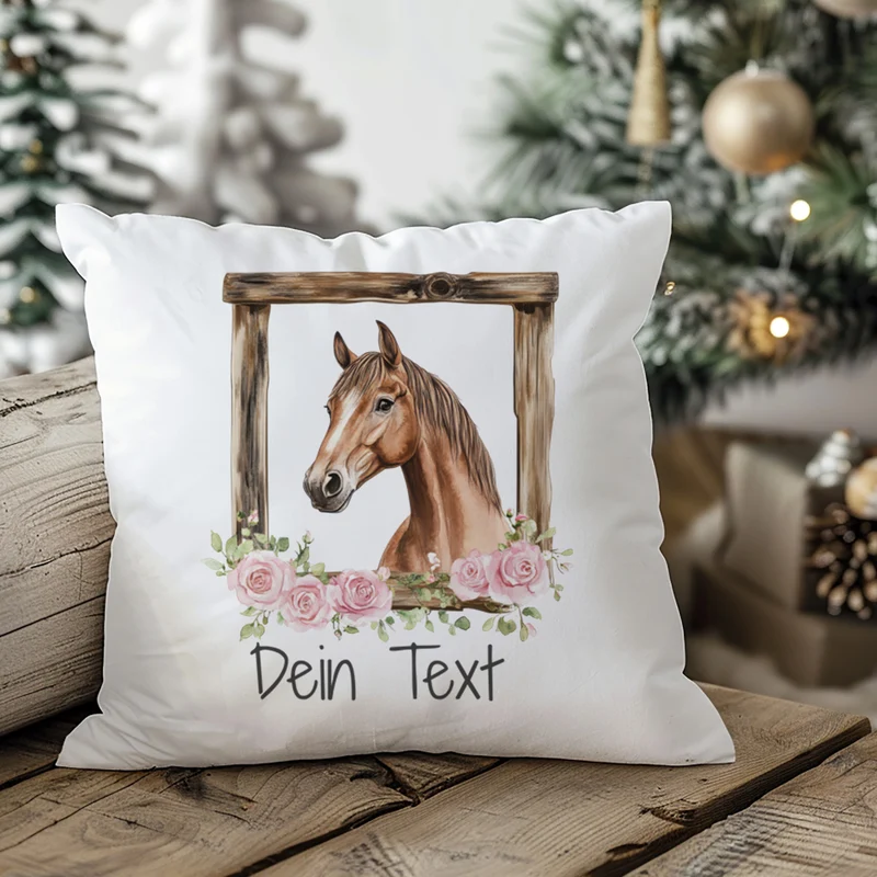 Kissenbezug Pferd