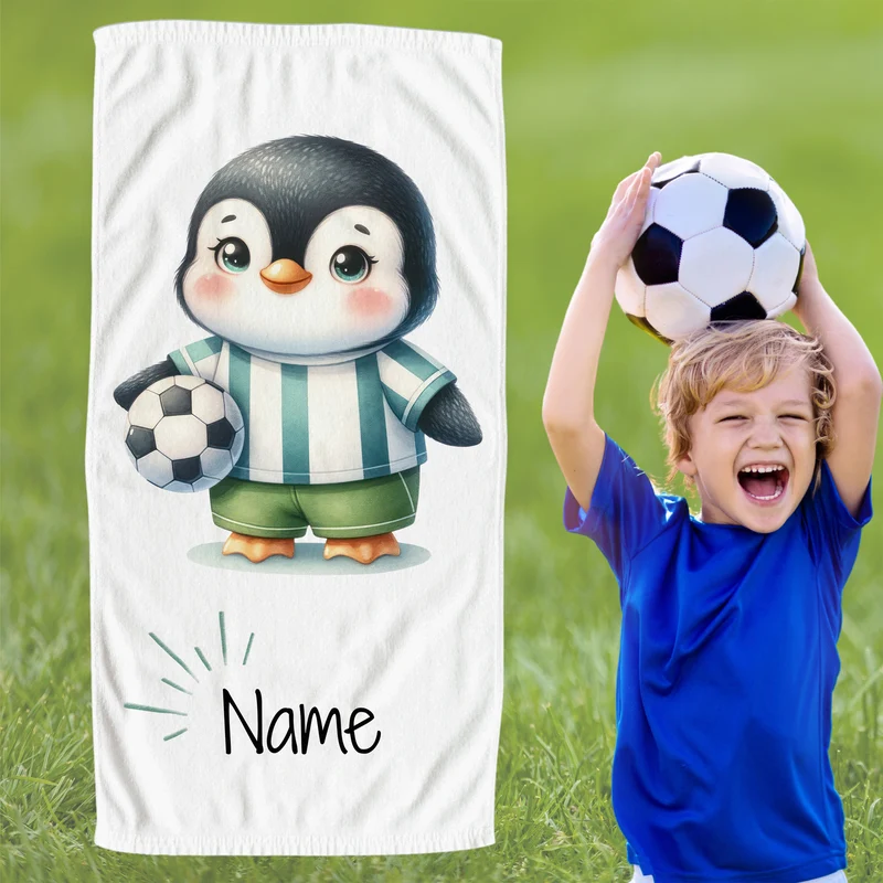 Handtuch mit Pinguin