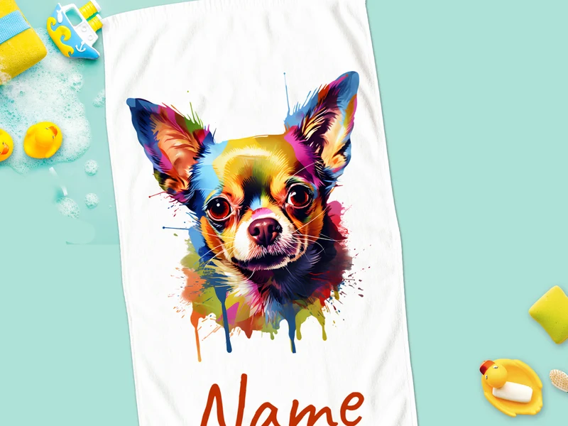 Handtuch Chihuahua