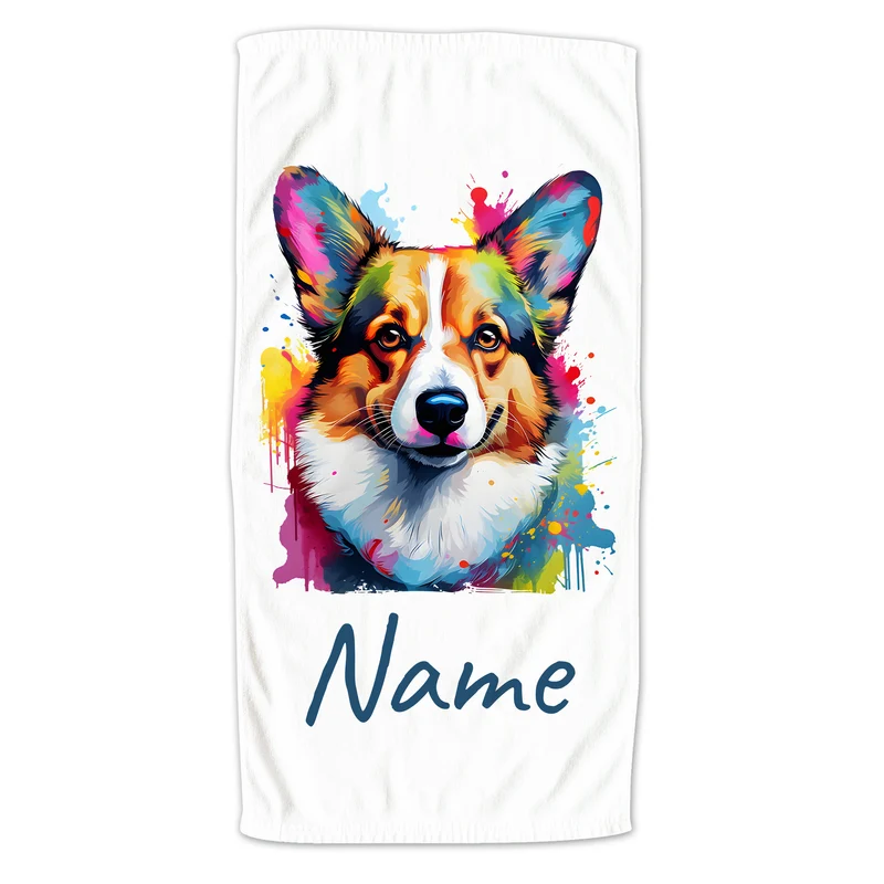 Handtuch Corgi