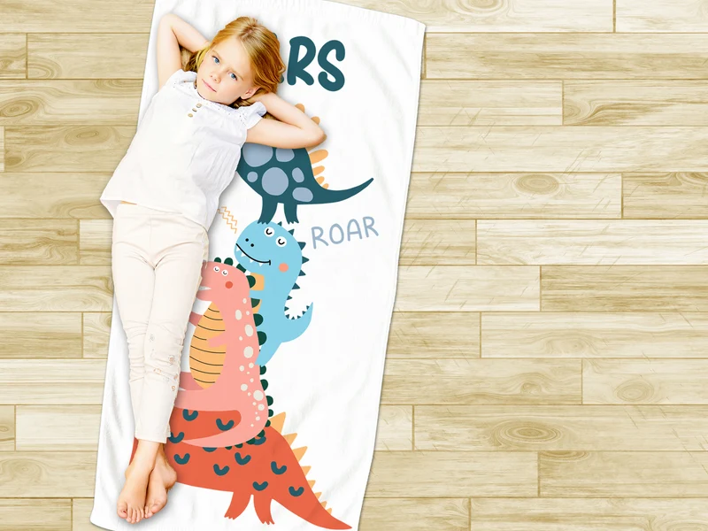 Handtuch Dinosaurier