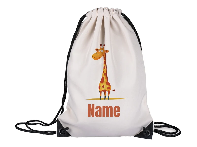 Turnbeutel Giraffe