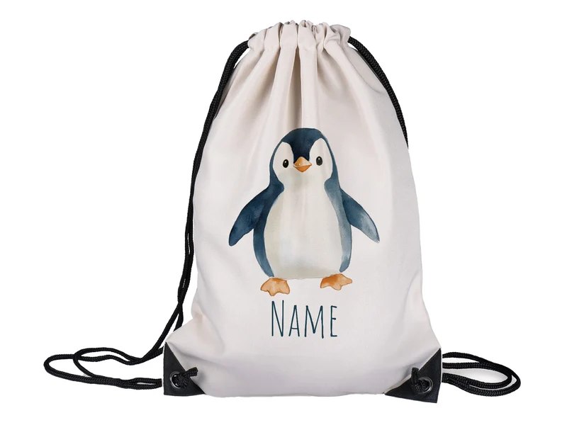Turnbeutel Pinguin
