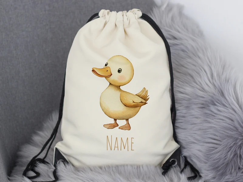 Turnbeutel Entenkind