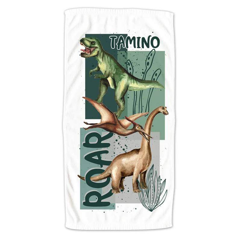 Handtuch Dinosaurier