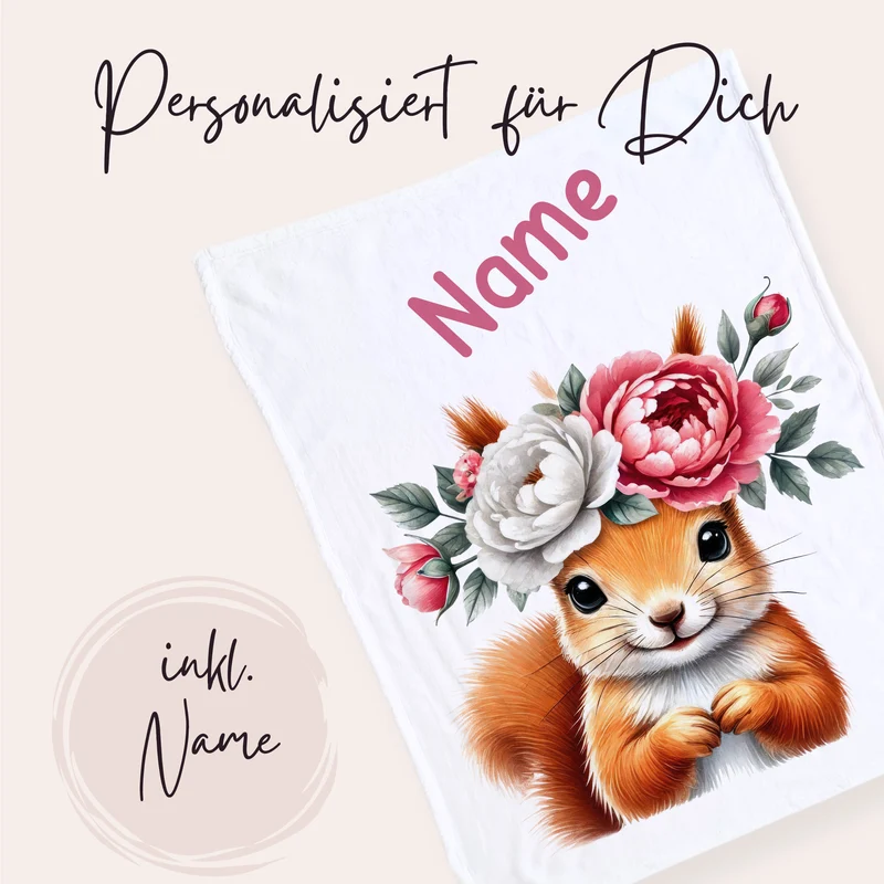 Babydecke Eichhörnchen